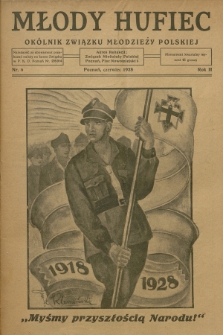 Młody Hufiec : okólnik Związku Młodzieży Polskiej. R. 2, 1928, nr 6
