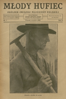Młody Hufiec : okólnik Związku Młodzieży Polskiej. R. 2, 1928, nr 9