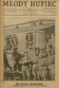Młody Hufiec : okólnik Związku Młodzieży Polskiej. R. 4, 1930, nr 8