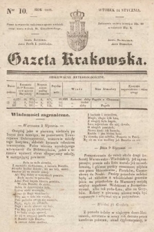 Gazeta Krakowska. 1840, nr 10