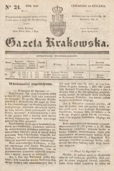Gazeta Krakowska. 1840, nr 24