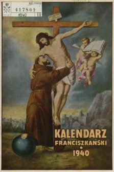 Kalendarz Franciszkański na Rok 1940