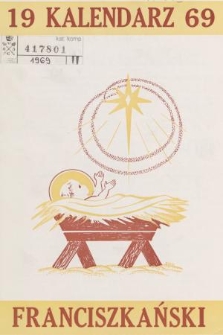 Kalendarz Franciszkański na Rok 1969