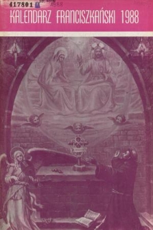 Kalendarz Franciszkański na Rok 1988