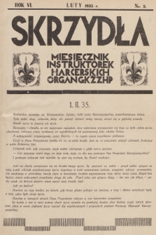 Skrzydła : miesięcznik instruktorek harcerskich : organ GKŻ ZHP, R. 6, 1935, Nr 2