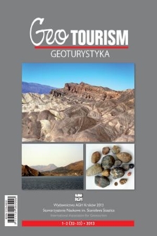 Geotourism = Geoturystyka. 2013 nr 1/2