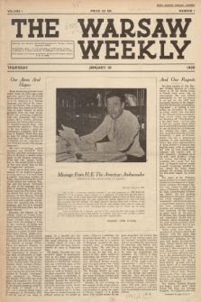 The Warsaw Weekly. Vol. 1, 1935, no 1