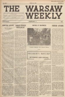 The Warsaw Weekly. Vol. 1, 1935, no 5