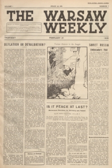 The Warsaw Weekly. Vol. 1, 1935, no 7