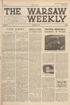 The Warsaw Weekly. Vol. 1, 1935, no 34