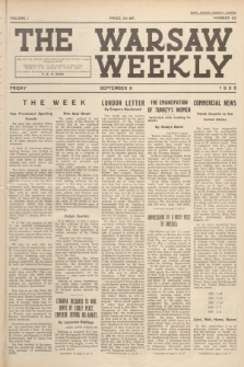 The Warsaw Weekly. Vol. 1, 1935, no 35
