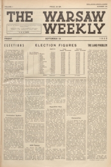 The Warsaw Weekly. Vol. 1, 1935, no 36
