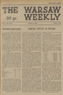 The Warsaw Weekly. Vol. 2, 1936, no 9