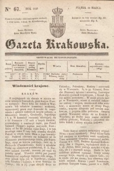 Gazeta Krakowska. 1840, nr 67