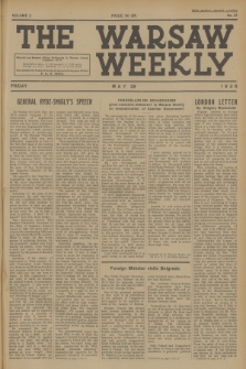 The Warsaw Weekly. Vol. 2, 1936, no 21