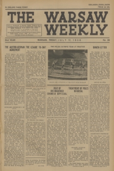 The Warsaw Weekly. Vol. 2, 1936, no 28