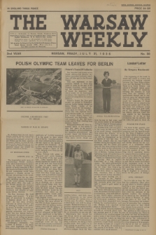 The Warsaw Weekly. Vol. 2, 1936, no 30