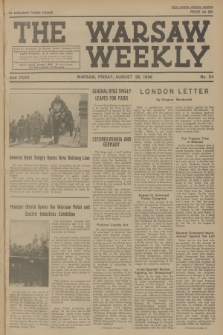 The Warsaw Weekly. Vol. 2, 1936, no 34