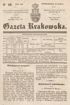 Gazeta Krakowska. 1840, nr 69
