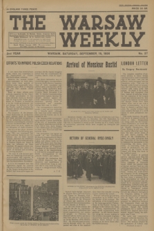 The Warsaw Weekly. Vol. 2, 1936, no 37