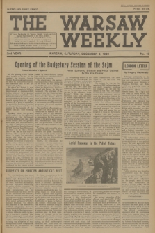The Warsaw Weekly. Vol. 2, 1936, no 48