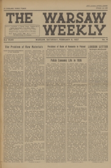 The Warsaw Weekly. Vol. 3, 1937, no 6