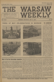 The Warsaw Weekly. Vol. 3, 1937, no 19