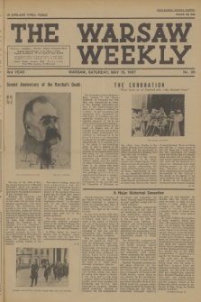 The Warsaw Weekly. Vol. 3, 1937, no 20