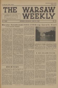 The Warsaw Weekly. Vol. 3, 1937, no 25