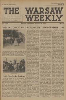 The Warsaw Weekly. Vol. 3, 1937, no 35