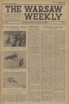 The Warsaw Weekly. Vol. 4, 1938, no 5