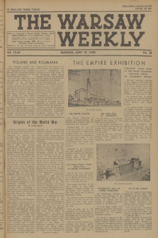 The Warsaw Weekly. Vol. 4, 1938, no 18