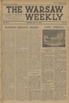 The Warsaw Weekly. Vol. 4, 1938, no 20