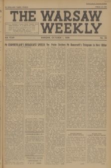 The Warsaw Weekly. Vol. 4, 1938, no 25