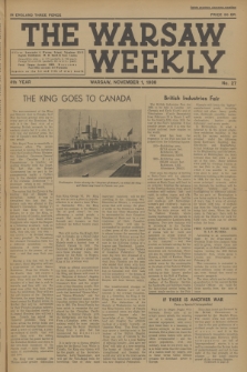 The Warsaw Weekly. Vol. 4, 1938, no 27