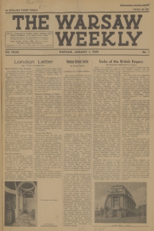 The Warsaw Weekly. Vol. 5, 1939, no 1