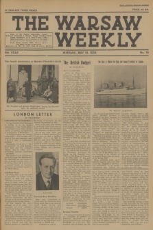 The Warsaw Weekly. Vol. 5, 1939, no 10