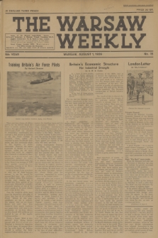 The Warsaw Weekly. Vol. 5, 1939, no 15