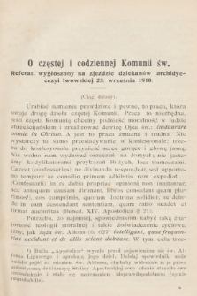 Miesięcznik Katechetyczny i Wychowawczy : wychodzi w pierwszej połowie każdego miesiąca. R.1, 1911, z. 2
