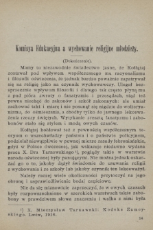 Miesięcznik Katechetyczny i Wychowawczy : wychodzi w pierwszej połowie każdego miesiąca. R.6, 1917, z. 5