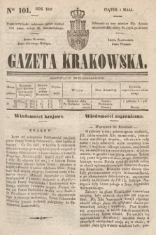 Gazeta Krakowska. 1840, nr 101