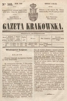 Gazeta Krakowska. 1840, nr 105