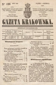 Gazeta Krakowska. 1840, nr 129