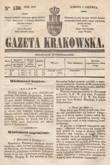 Gazeta Krakowska. 1840, nr 130