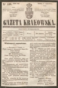Gazeta Krakowska. 1840, nr 138