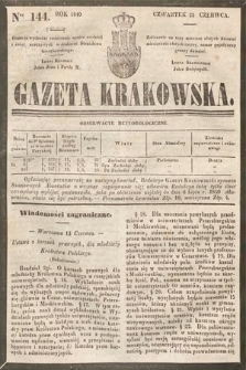 Gazeta Krakowska. 1840, nr 144