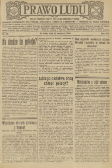 Prawo Ludu : organ Polskiej Partyi Socyalistycznej : tygodnik polityczny, społeczny, rolniczy i oświatowy. R. 19, 1918, nr 38