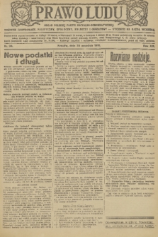 Prawo Ludu : organ Polskiej Partyi Socyalistycznej : tygodnik polityczny, społeczny, rolniczy i oświatowy. R. 19, 1918, nr 39