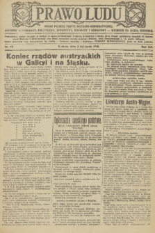 Prawo Ludu : organ Polskiej Partyi Socyalistycznej : tygodnik polityczny, społeczny, rolniczy i oświatowy. R. 19, 1918, nr 44