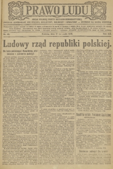 Prawo Ludu : organ Polskiej Partyi Socyalistycznej : tygodnik polityczny, społeczny, rolniczy i oświatowy. R. 19, 1918, nr 46